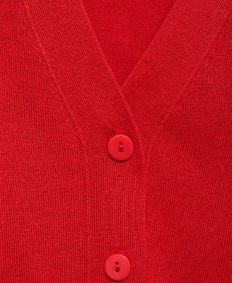 Women's V-Neck Knitted Cardigan