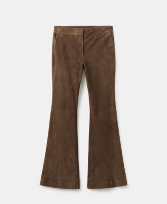 Women's Selection Suede Flare Pants