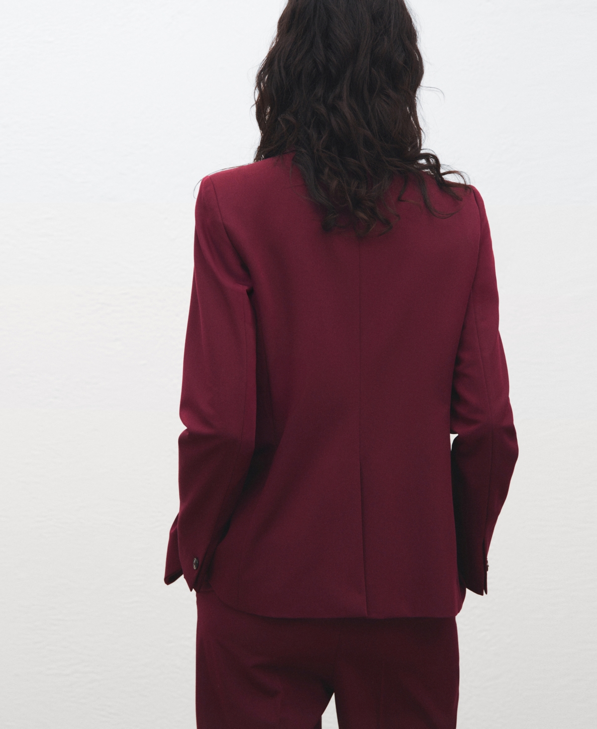 Mango Women's Fitted Suit Jacket