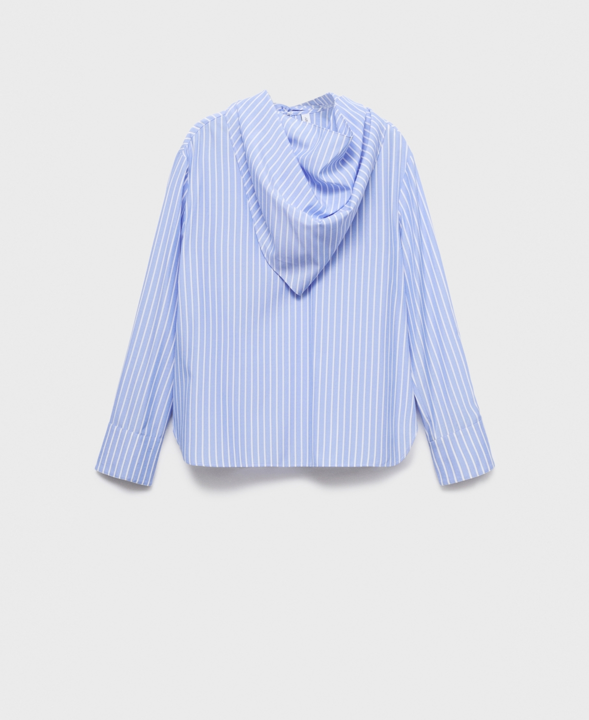 Mango Women's Handkerchief Detail Striped Blouse