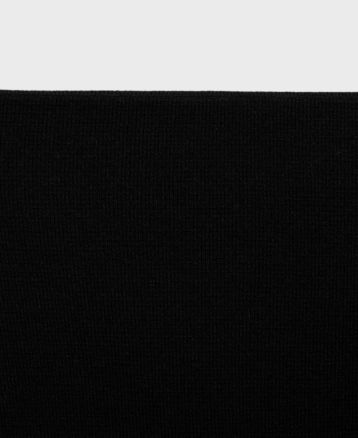Mango Women's Flared Knitted Skirt In Black