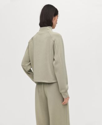 Women's High Collar Sweatshirt