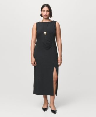 Women's Cut-Out Ruched Dress