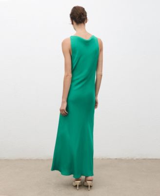 Women's Long Satin Dress