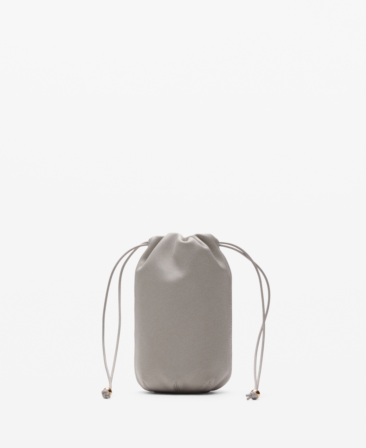 Mango Women's Leather Handbag In Gray