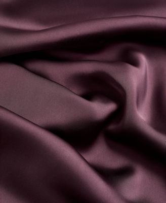 Women's Satin High-Neck Dress