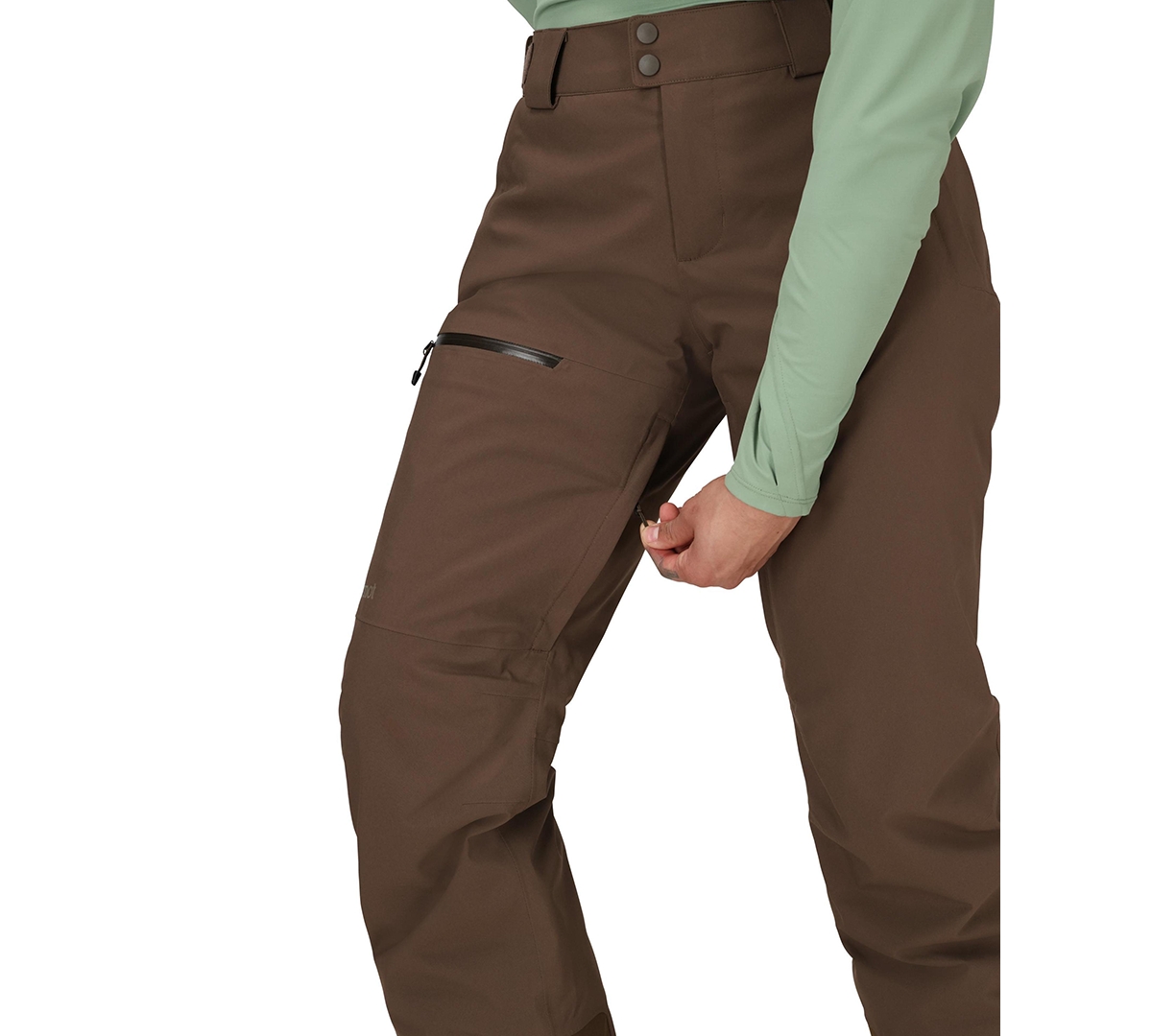 Marmot Women's Insulated Refuge Snow Pants In Brown