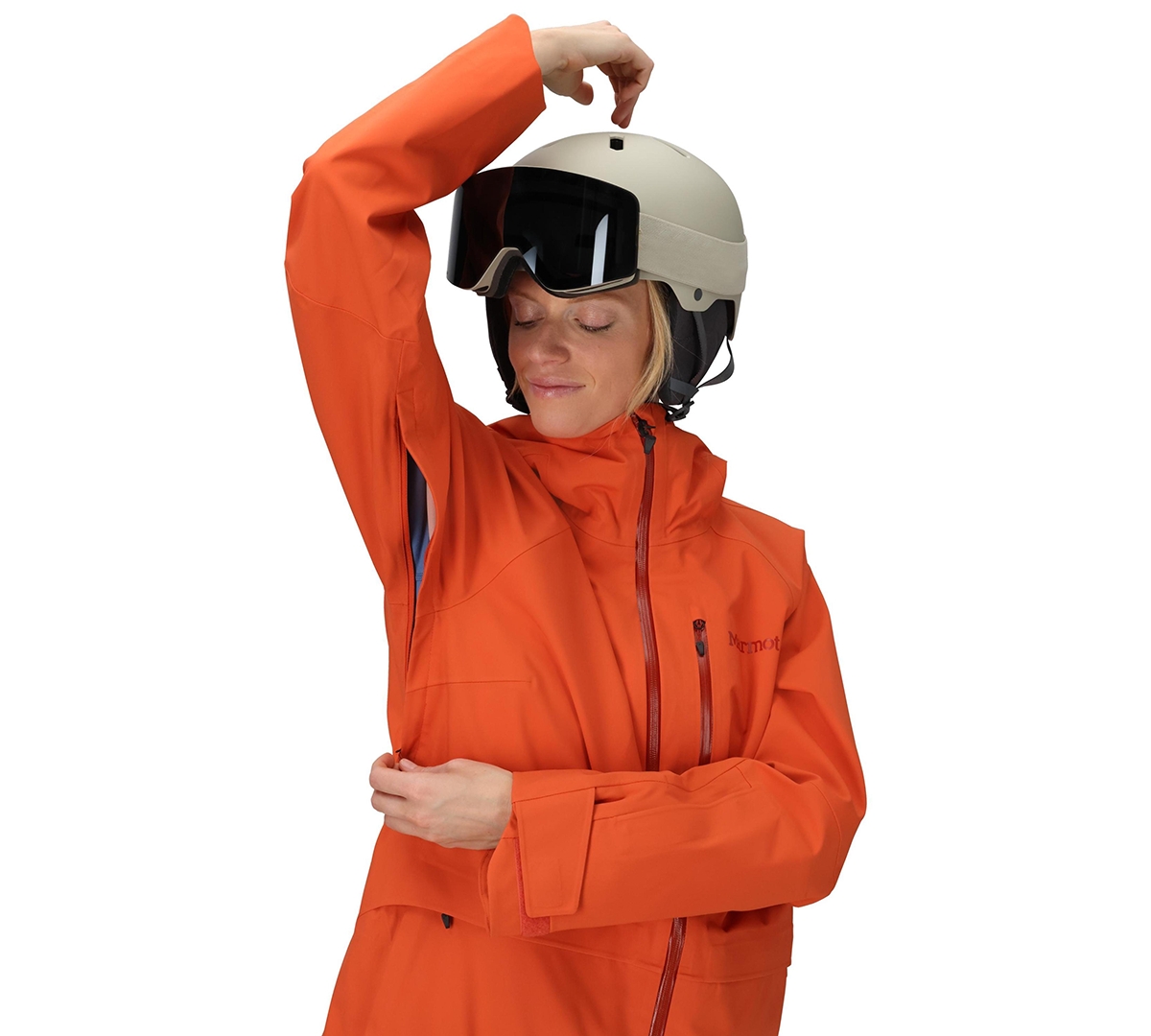 Marmot Women's Refuge Pro Ski Jacket In Orange