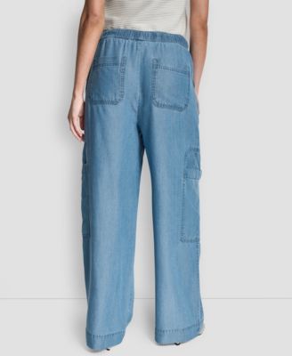 Women's Patch Pocket Detail Pull-On Pants