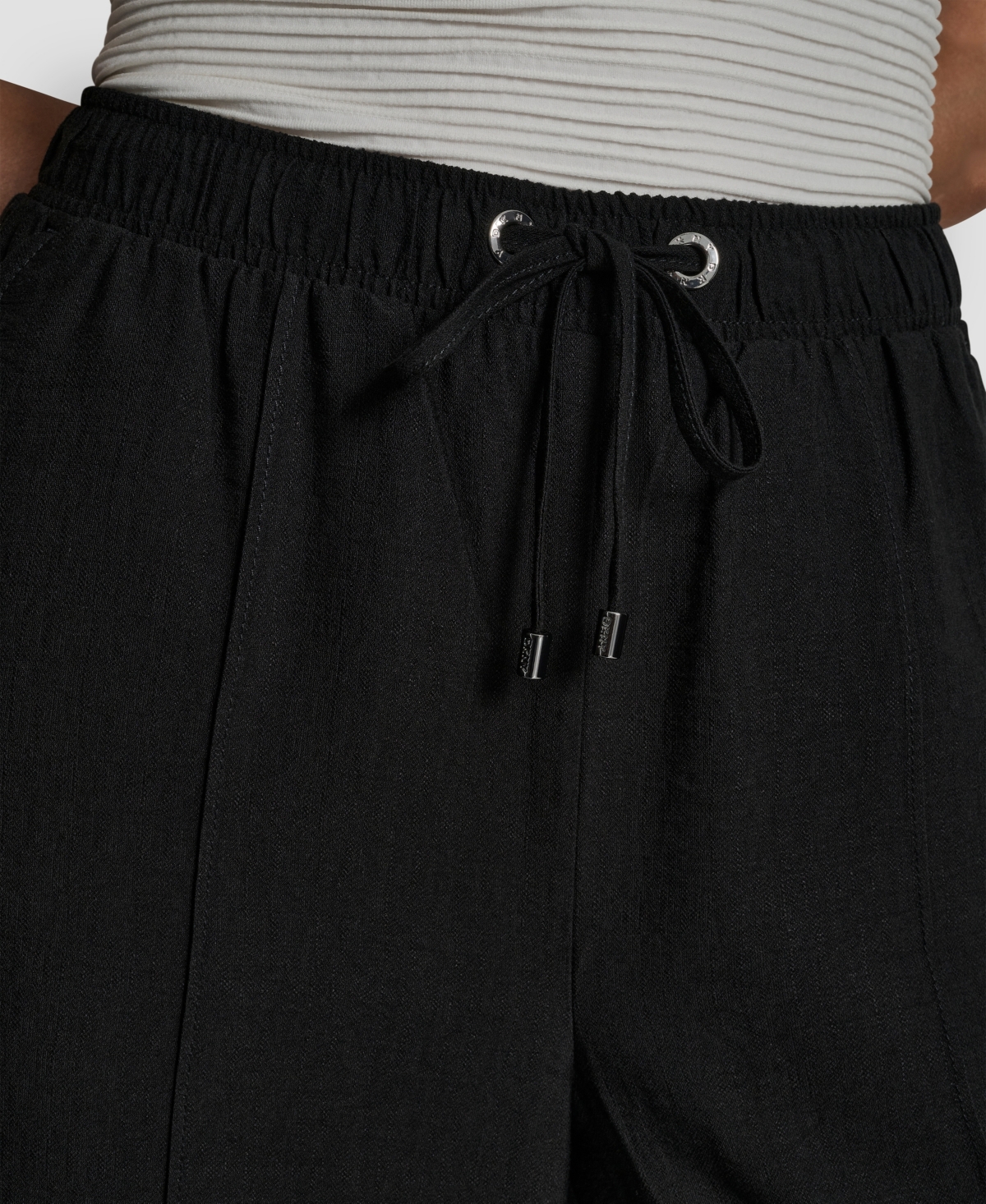 Dkny Women's Seam Crinkle Pull-On Pants