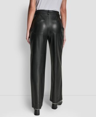 Women's Seamed Straight-Fit Pants