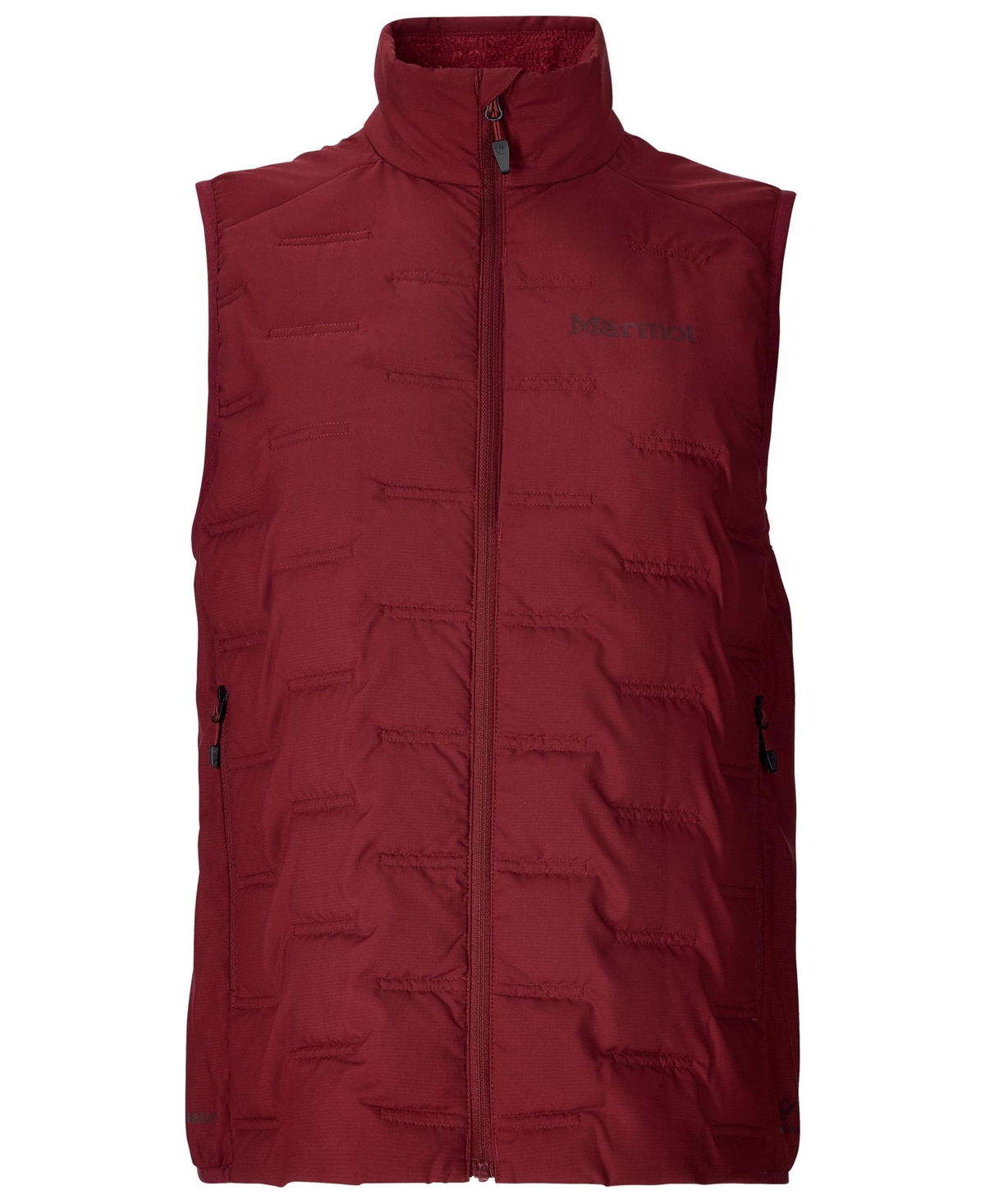 Marmot Women's Warmcube Active Sleeveless Vest In Burgundy