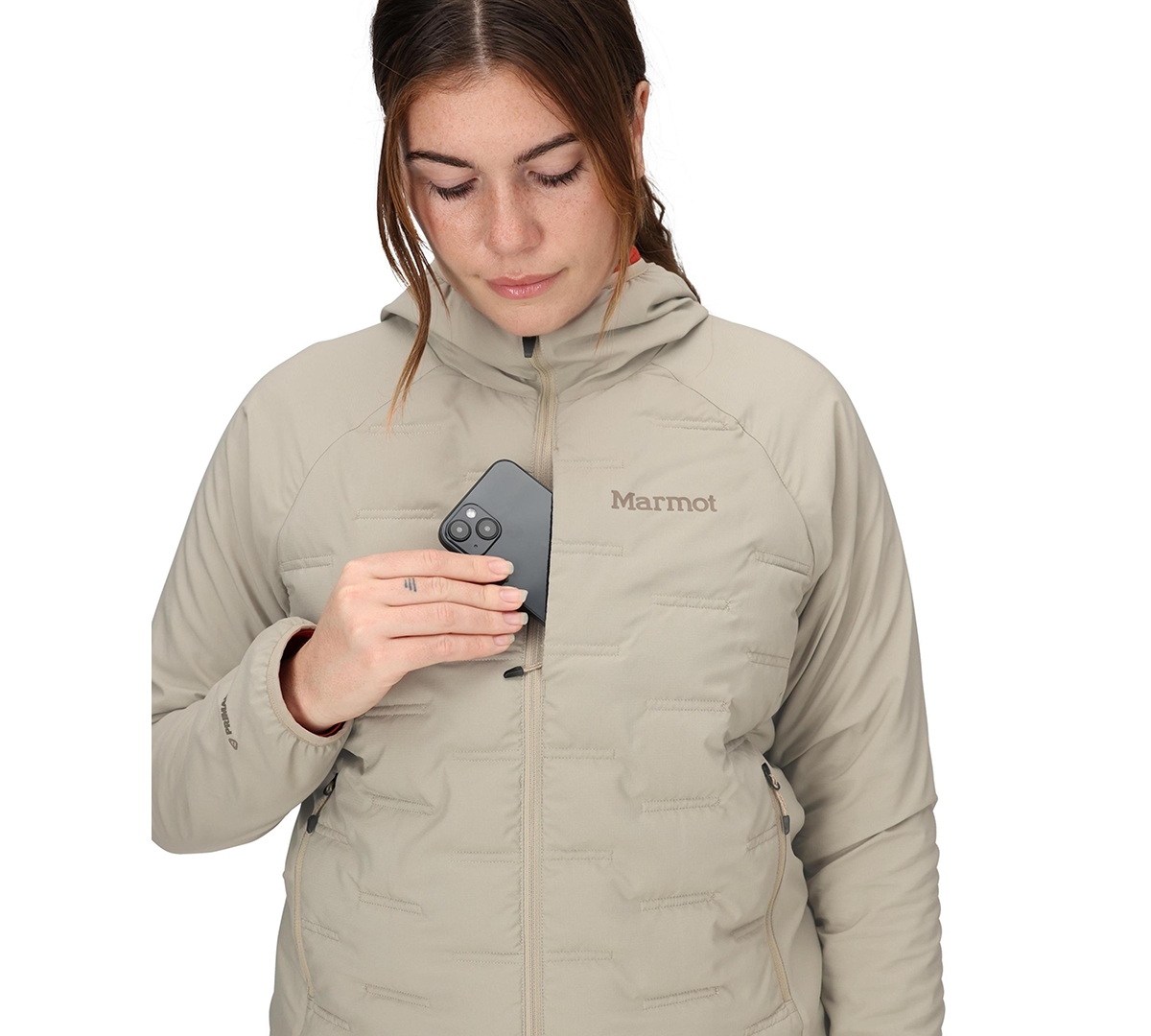Marmot Women's Active Long Sleeve Hoodie In Green