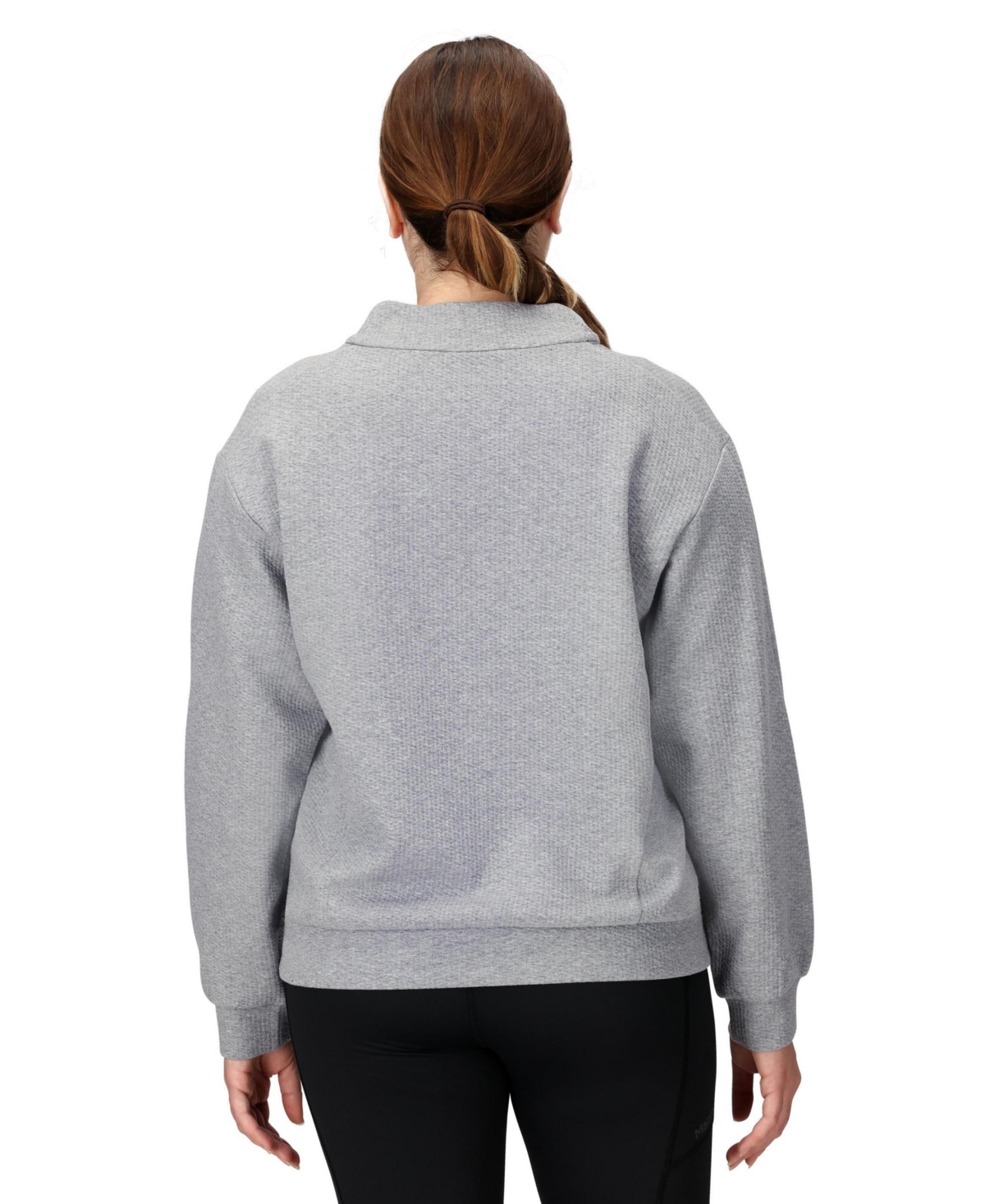 Marmot Women's Ridge Tech Long Sleeve Pull On Sweatshirt In Gray