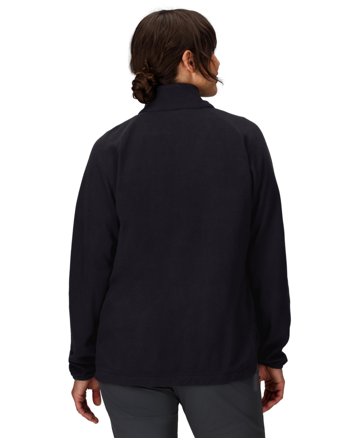 Marmot Women's Upward Long Sleeve Fleece Jacket In Black