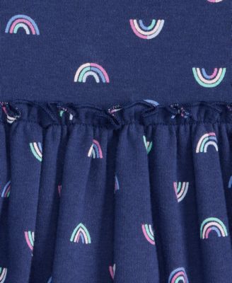 Baby Girls' Mini Rainbow Printed Dress, Macy's Exclusive