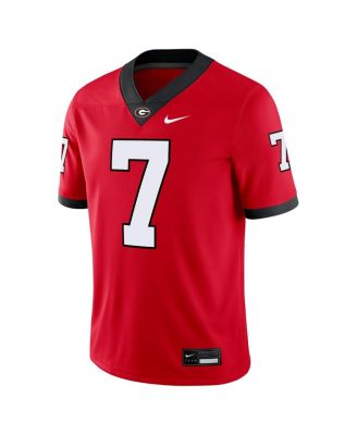 Men's Matthew Stafford Red Georgia Bulldogs Player Game Jersey