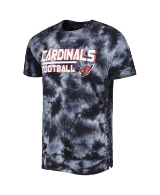 Men's Black Arizona Cardinals Recovery Tie-Dye T-Shirt