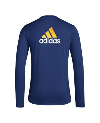 Men's Navy LA Galaxy Local Pop AEROREADY Long Sleeve T-Shirt