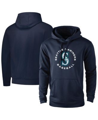 Dunbrooke - Men's Navy Seattle Mariners Champion Pullover Hoodie
