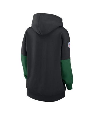 Women's Black New York Jets Sideline Essential Hoodie