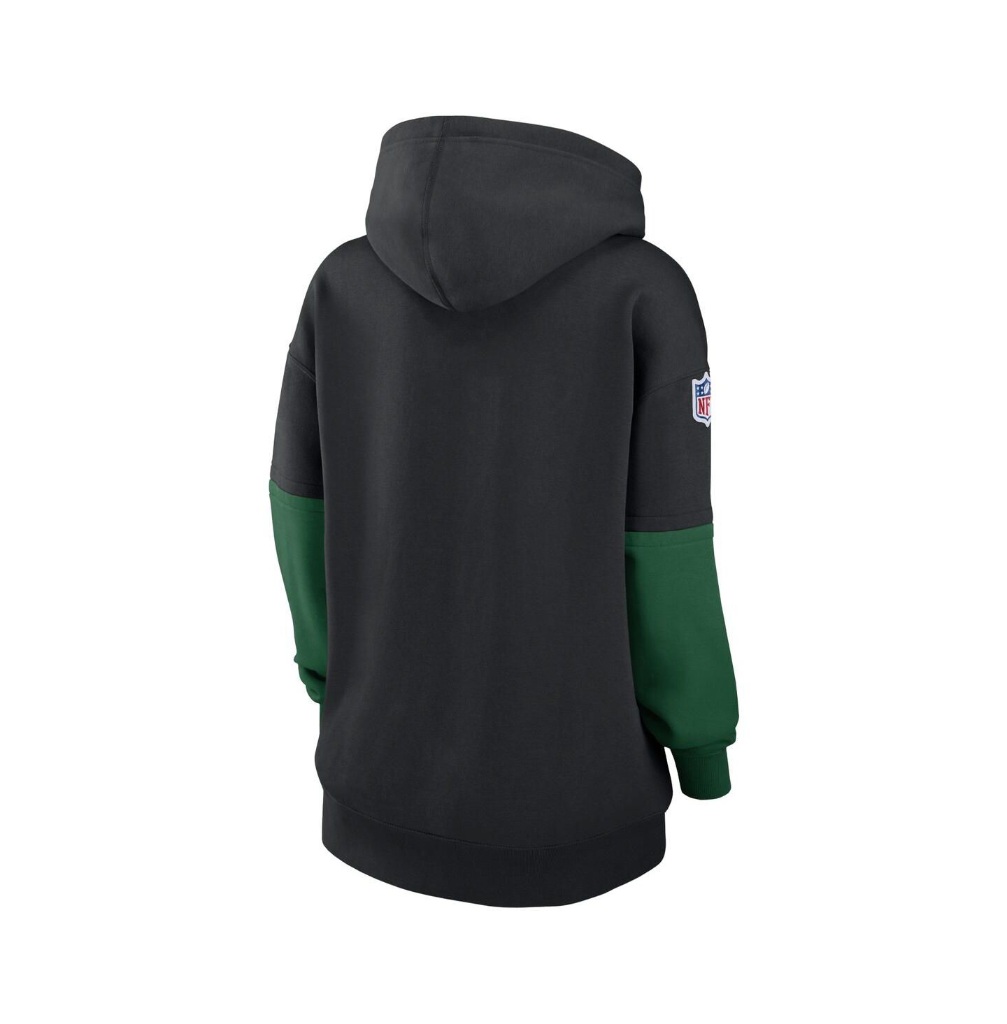 Женское худи Nike Black New York Jets Sideline Essential — фото 3