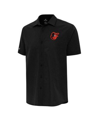 Men's Black Baltimore Orioles Activate Button-Up Shirt