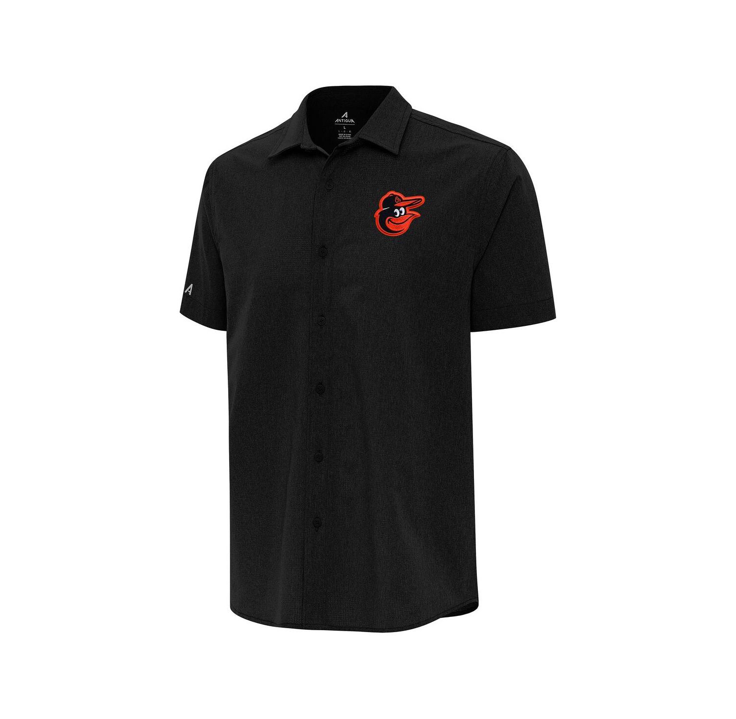 Men's Black Baltimore Orioles Activate Button-Up Shirt