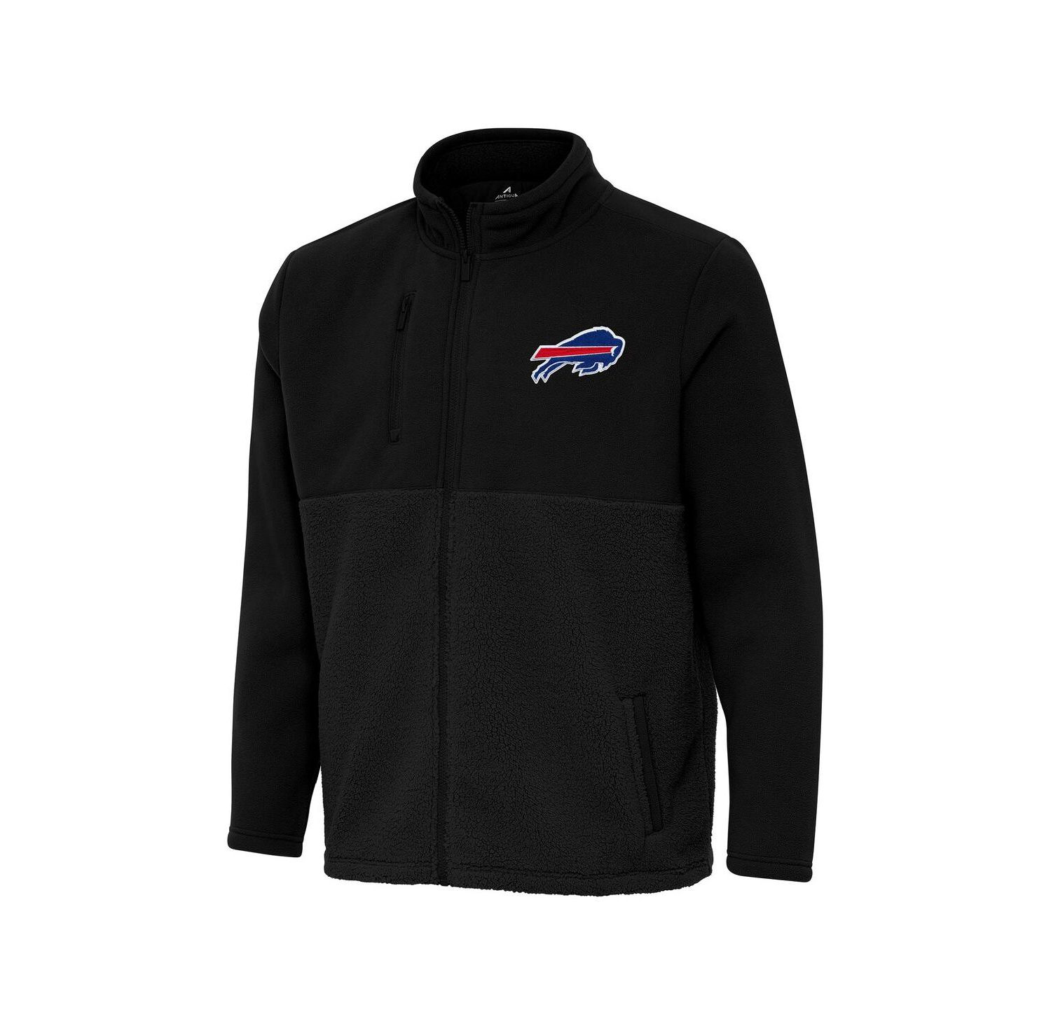 Men's Black Buffalo Bills Daily Fused Full-Zip Jacket