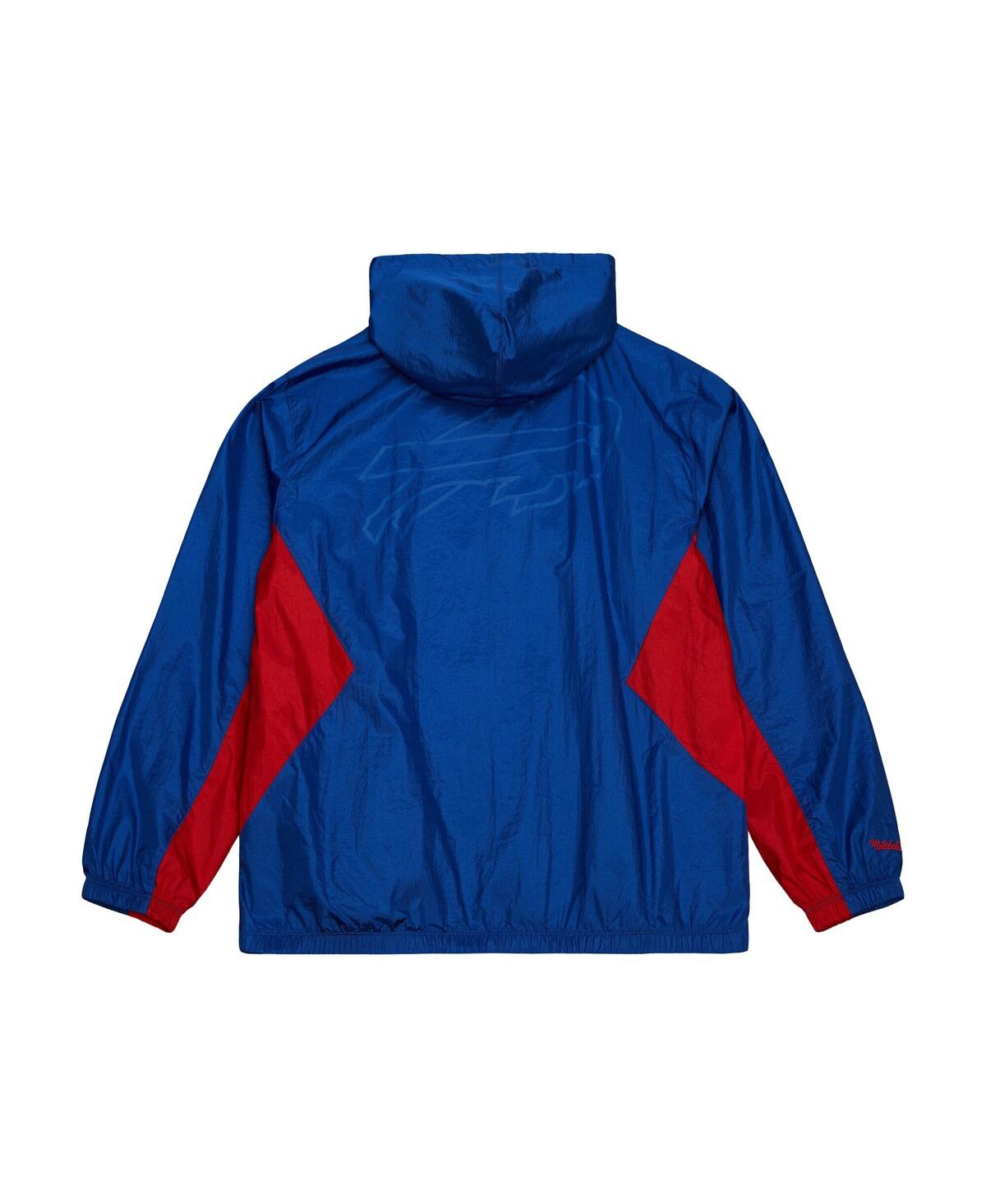 Mitchell & Ness Men's Royal Buffalo Bills Playmaker Full-zip Windbreaker Jacket In Blue