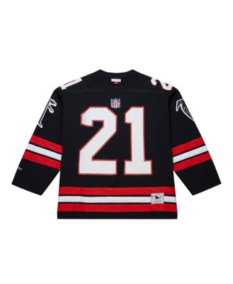 Mitchell & Ness - Men's&nbsp;Deion Sanders Black Atlanta Falcons Maxed Out Fashion Hockey Jersey