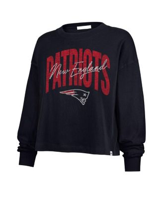 Women's Navy New England Patriots Muse Sydney Long Sleeve T-Shirt