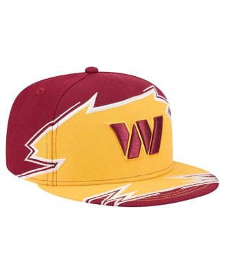 Men's Burgundy/Gold Washington Commanders Break 59FIFTY Fitted Hat