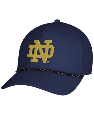 Under Armour - Men's Navy Notre Dame Fighting Irish Sideline Drive Rope Adjustable Hat