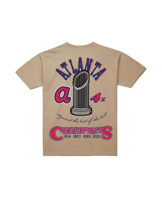 Men's&nbsp;Cream Atlanta Braves Legacy Defined T-Shirt