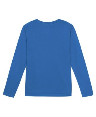 Preschool Blue Detroit Lions Primetime Legend Icon&nbsp;Long Sleeve Performance T-Shirt