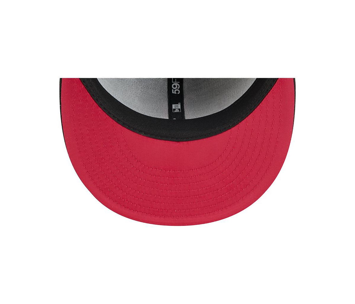 New Era Men's Black Boston Red Sox Soutache 59fifty Fitted Hat In Black