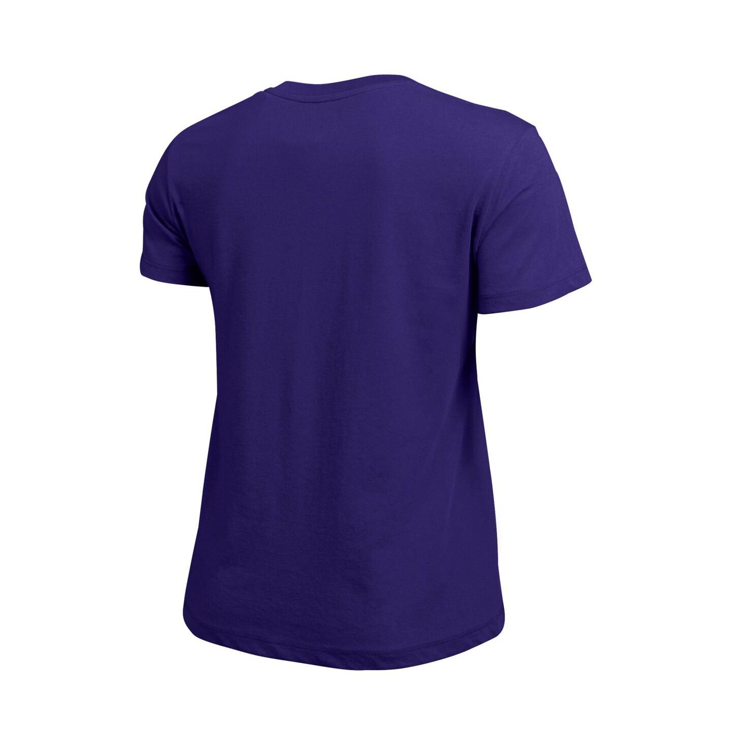 Женская футболка Champion Purple LSU Tigers Arched Over Logo — фото 3