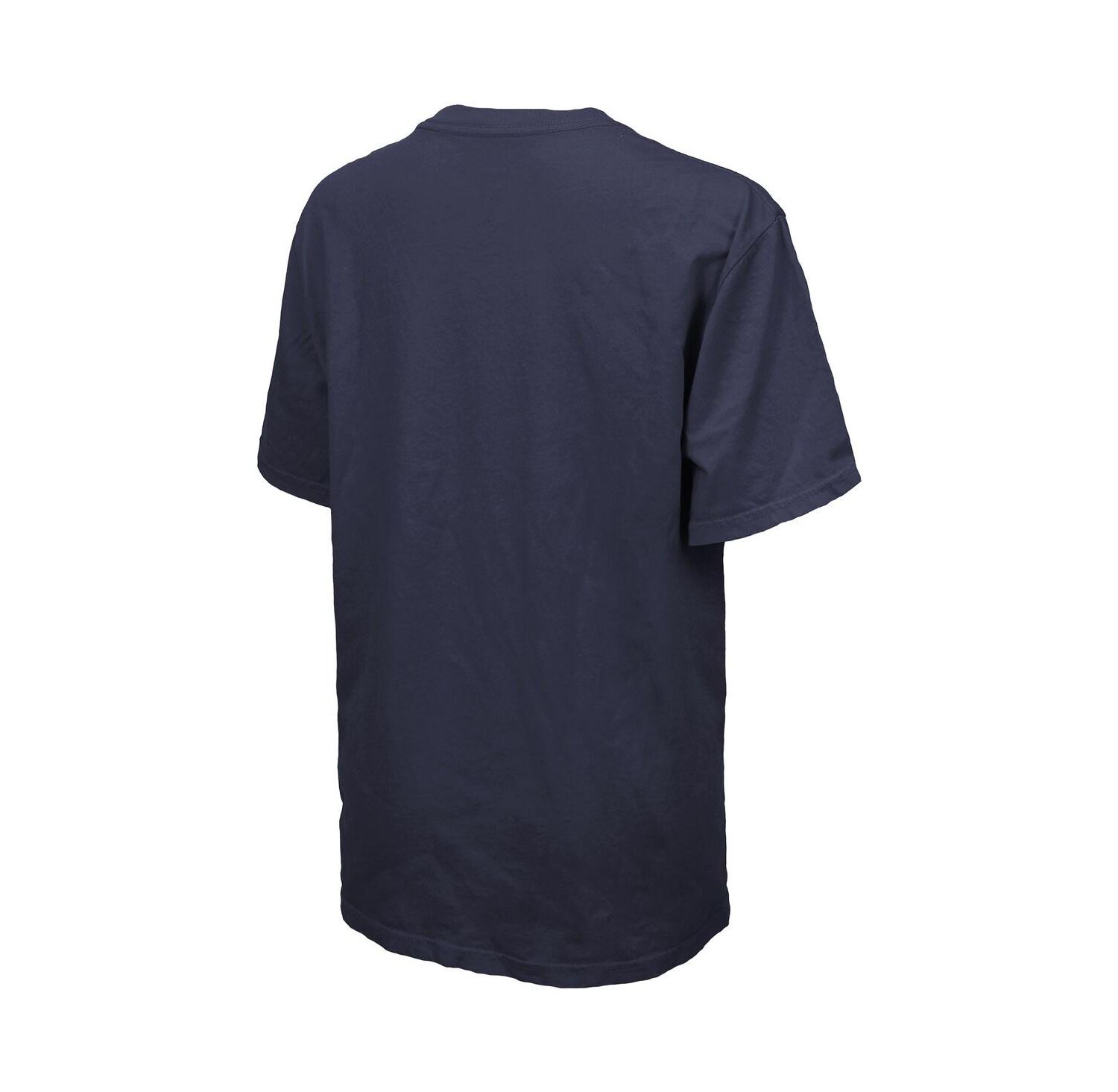 Women's Navy Detroit Tigers Oversized First Base T-Shirt