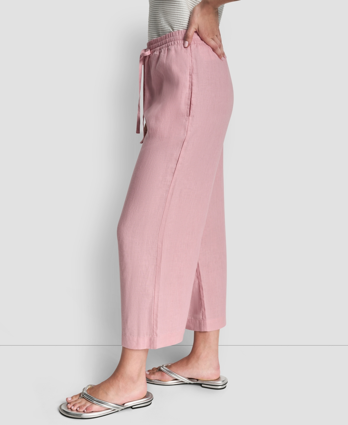 Dkny Women's Pull-On Wide-Leg Pants