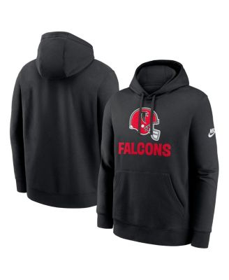 Nike - Men's Black Atlanta Falcons Best Season Rewind Club Pullover Hoodie