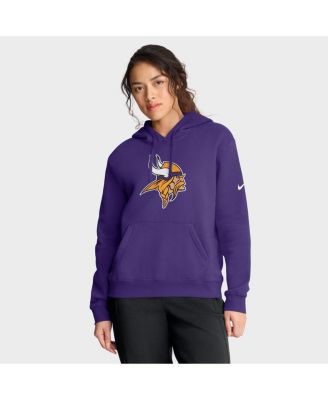 Nike - Women's Purple Minnesota Vikings Club Fleece Pullover Hoodie