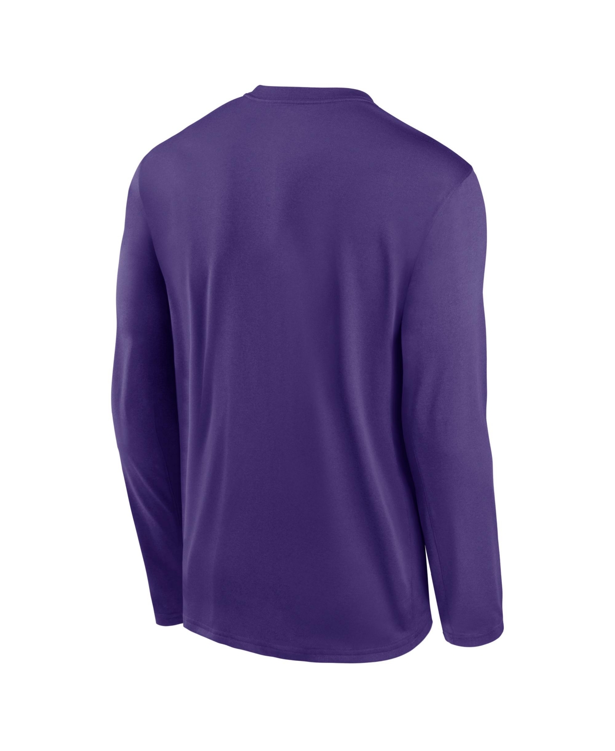 Nike Men's Purple Minnesota Vikings Primetime Legend Icon Performance Long Sleeve T-Shirt