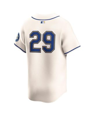 Nike Men's Cal Raleigh Cream Seattle Mariners Alternate 2 Limited