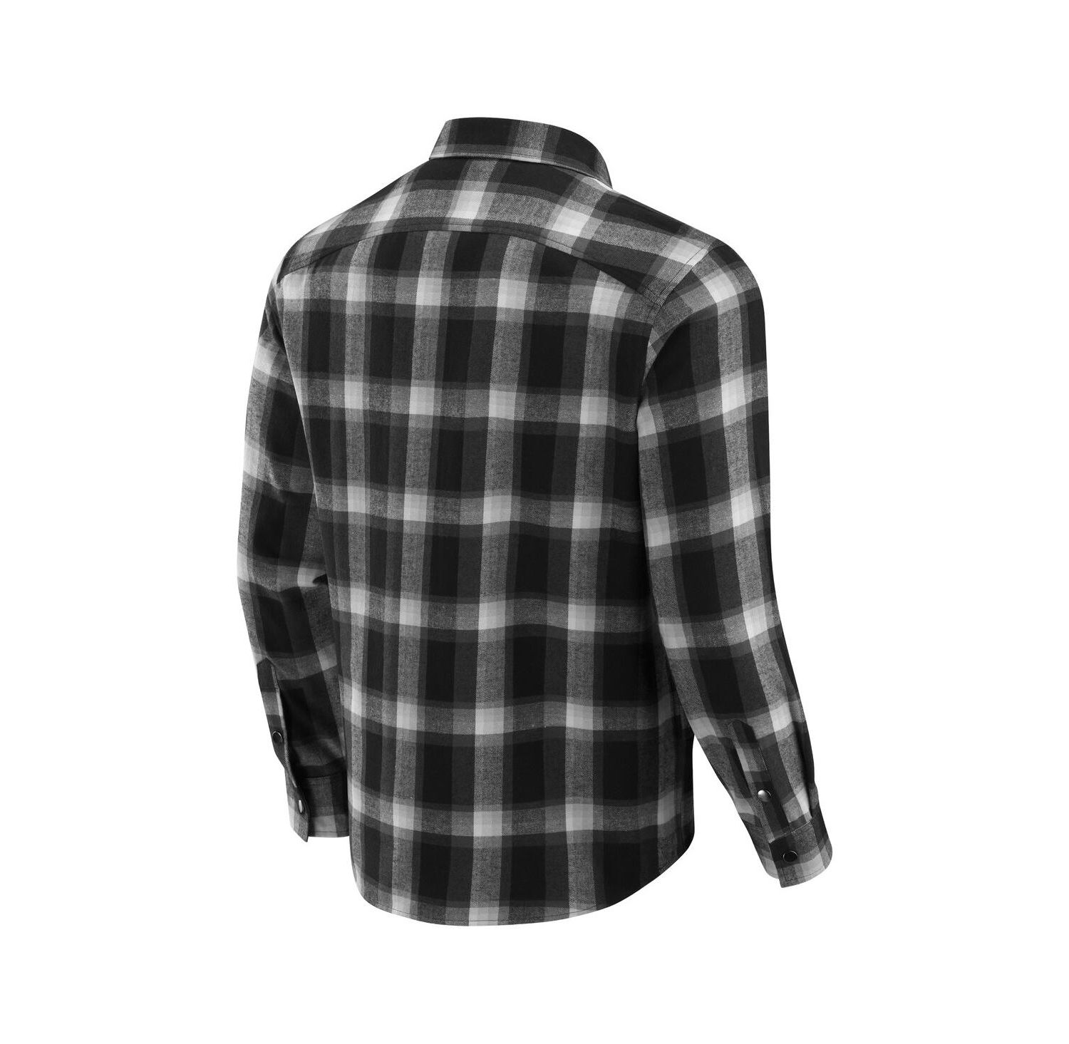 Darius Rucker Collection by Men's Black Alabama Crimson Tide Team Flannel Plaid Full-Snap Shirt