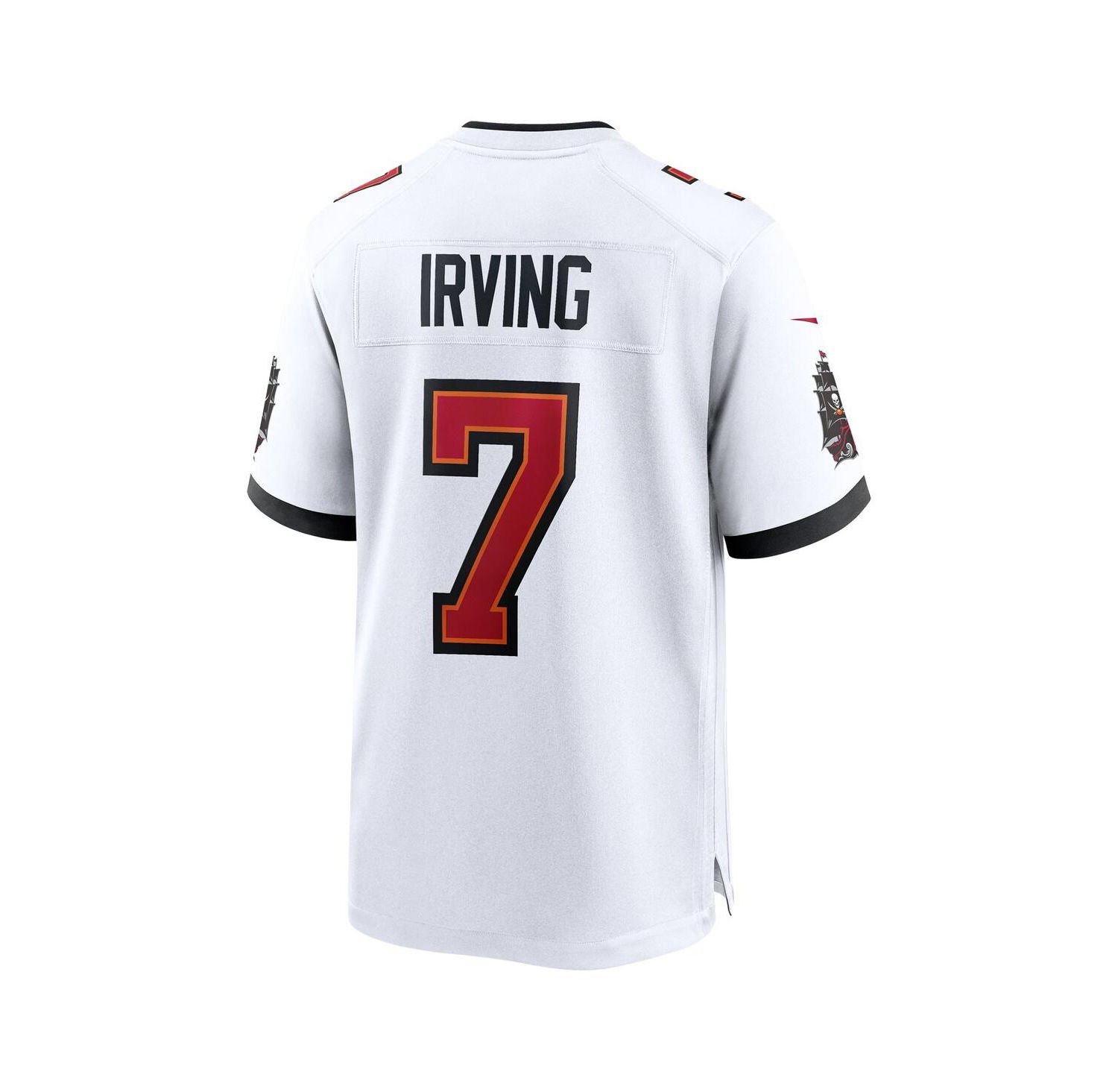 Men's Bucky Irving White Tampa Bay Buccaneers Game Jersey