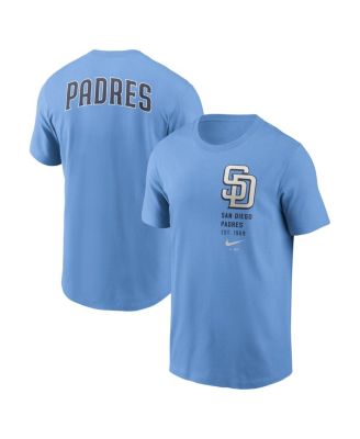 Nike - Men's Light Blue San Diego Padres Record Shattered T-Shirt
