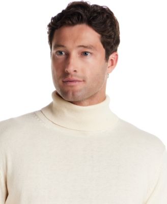 Men's Cotton Cashmere Turtle Neck Sweater