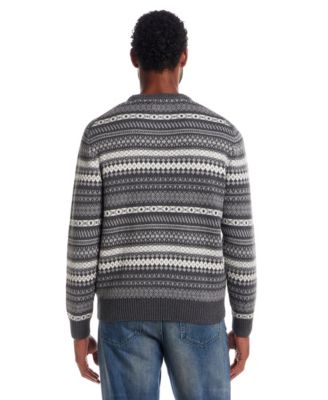 Men's Fair Isle Crewneck Sweater