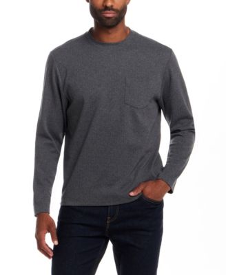 Men's Long Sleeve Pull On Crewneck Shirt